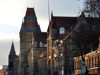 The Manchester Museum and The University of Manchester on Oxford Road