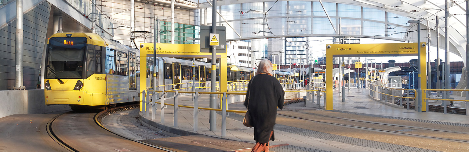 Sustainable Consumption Institute metrolink public transport Manchester