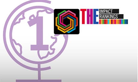 Times Higher Education Impact Ranking award logo