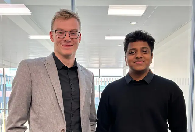 Arcube founders, Harvey Lowe and Prithveesh Reddy