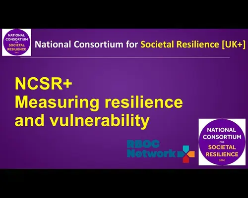 Measuring resilience and vulnerability